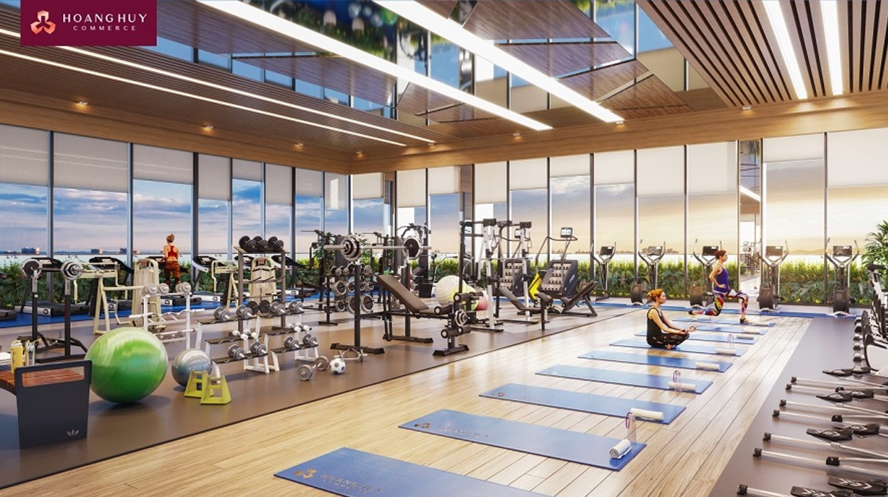 Phòng Gym và Yoga Hoàng Huy Commerce